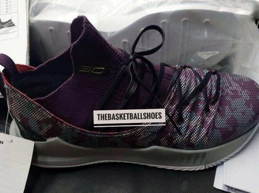 THE UNDER ARMOUR CURRY 5 LOW TOP