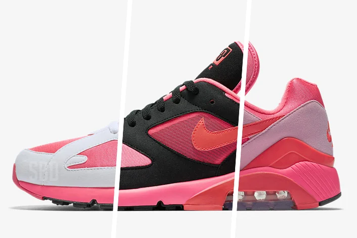 COMME DES GARCONS X NIKE AIR MAX 180 PACK