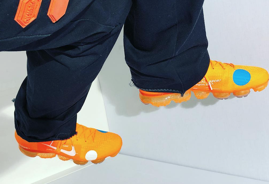 VIRGIL ABLOH SHOWCASE THE OFF-WHITE X NIKE MERCURIAL VAPOR