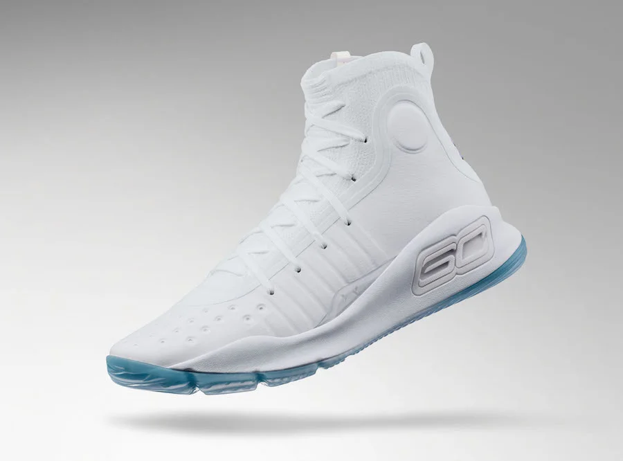 steph curry 4 shoes white