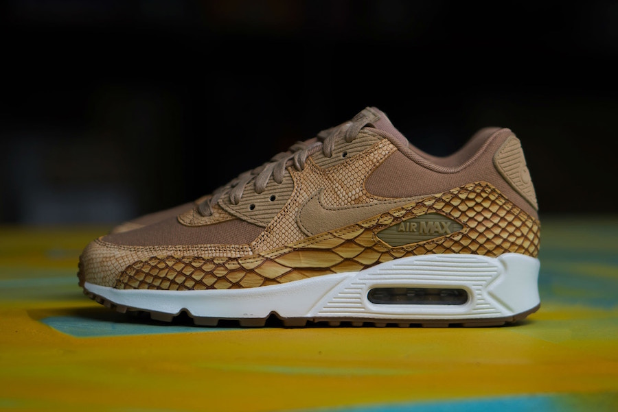 THE NIKE AIR MAX 90 WITH SNAKESKIN