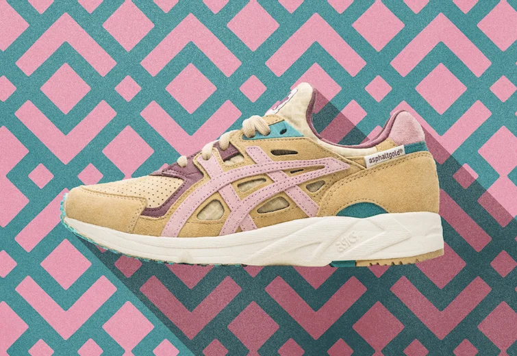  THE ASPHALTGOLD X ASICS GEL-DS TRAINER “JUGENDSTIL”