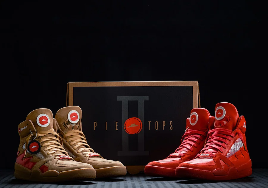 ON MARCH 19TH, PIZZA HUT PIE TOPS II DESIGNED BY THE SHOE SURGEON DROPS