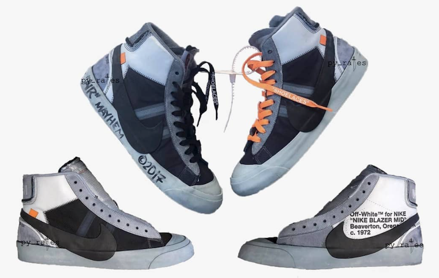 THE OFF-WHITE X NIKE BLAZER STUDIO MID 