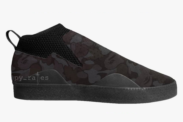 NEW BAPE X ADIDAS SKATEBOARDING MODEL 