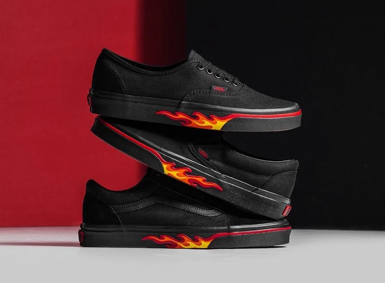 VANS “FLAME WALL” COLLECTION
