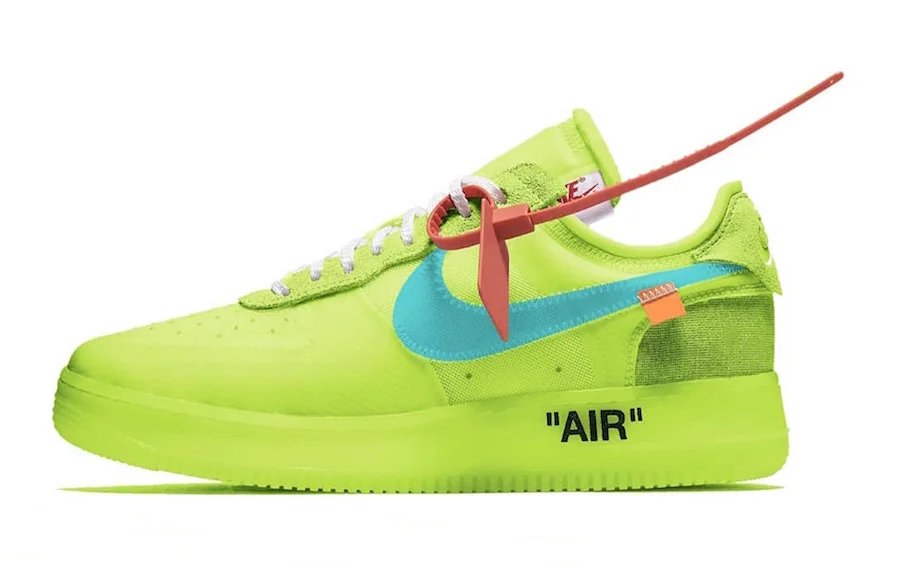 air force 1 off white gialle air force 1 off white gialle