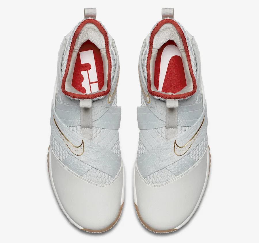 lebron 12 soldier red