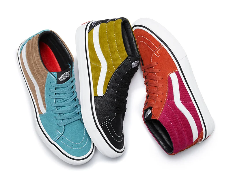THE LATEST VANS X SUPREME COLLECTION WITH CROC AND CORDUROY MATERIALS
