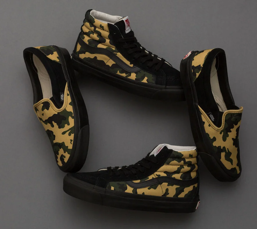 VANS VAULT “BLACK CAMO” PACK