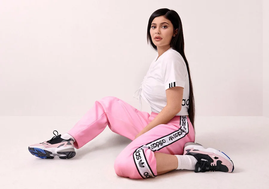 KYLIE JENNER TEAM UP WITH ADIDAS FOR THE ADIDAS FALCON CAMPAIGN