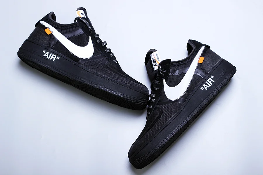 THE OFF-WHITE X NIKE AIR FORCE 1 LOW IN BLACK