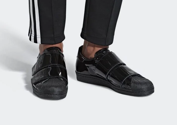 ADIDAS SUPERSTAR 80S CF “BLACK PATENT” 