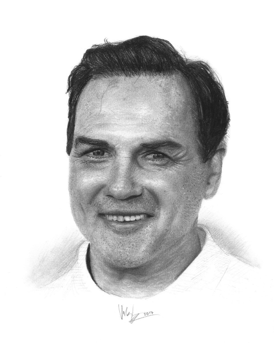 Figure 2: A portrait of Norm MacDonald, the discoverer of the Island of Norm