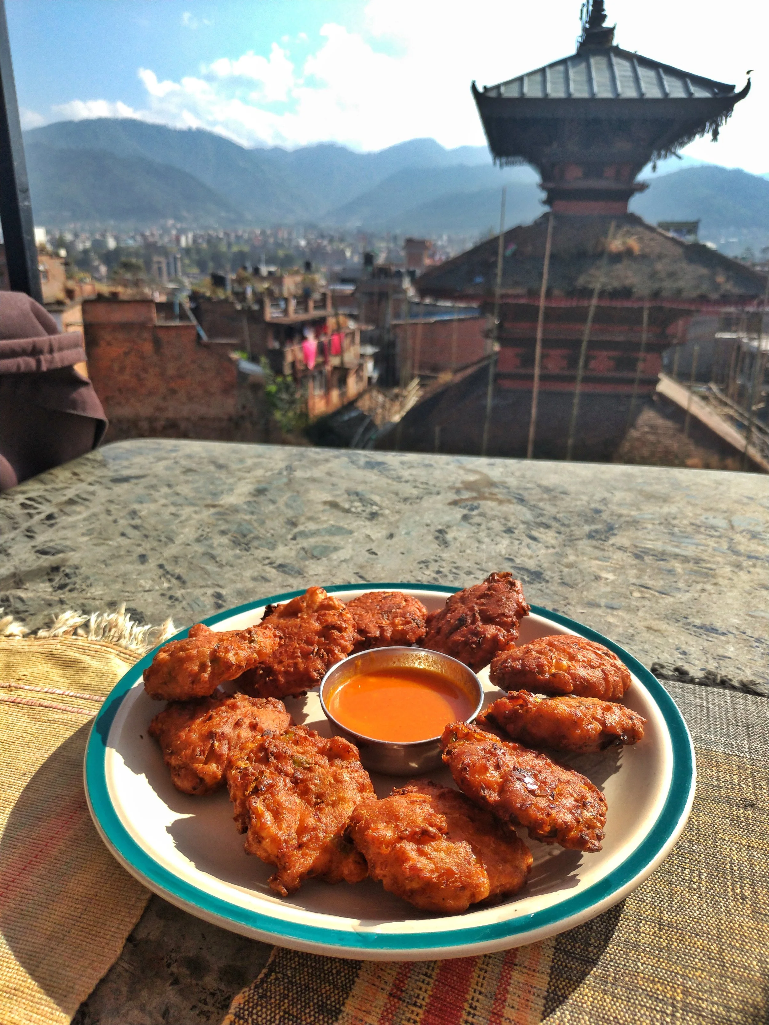 Veg Pakora in Bhaktapur