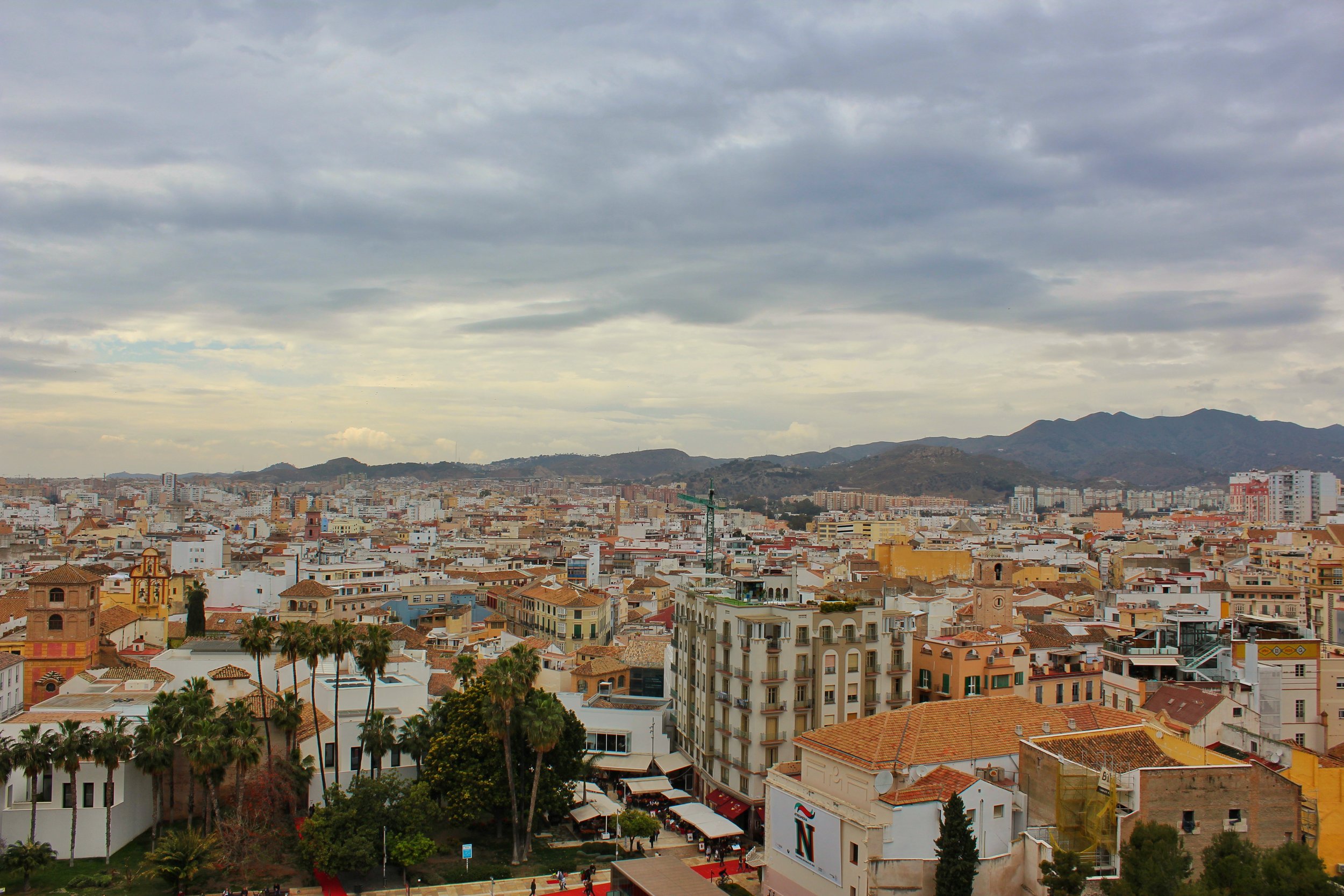 Views from Castillo de Gibralfaro