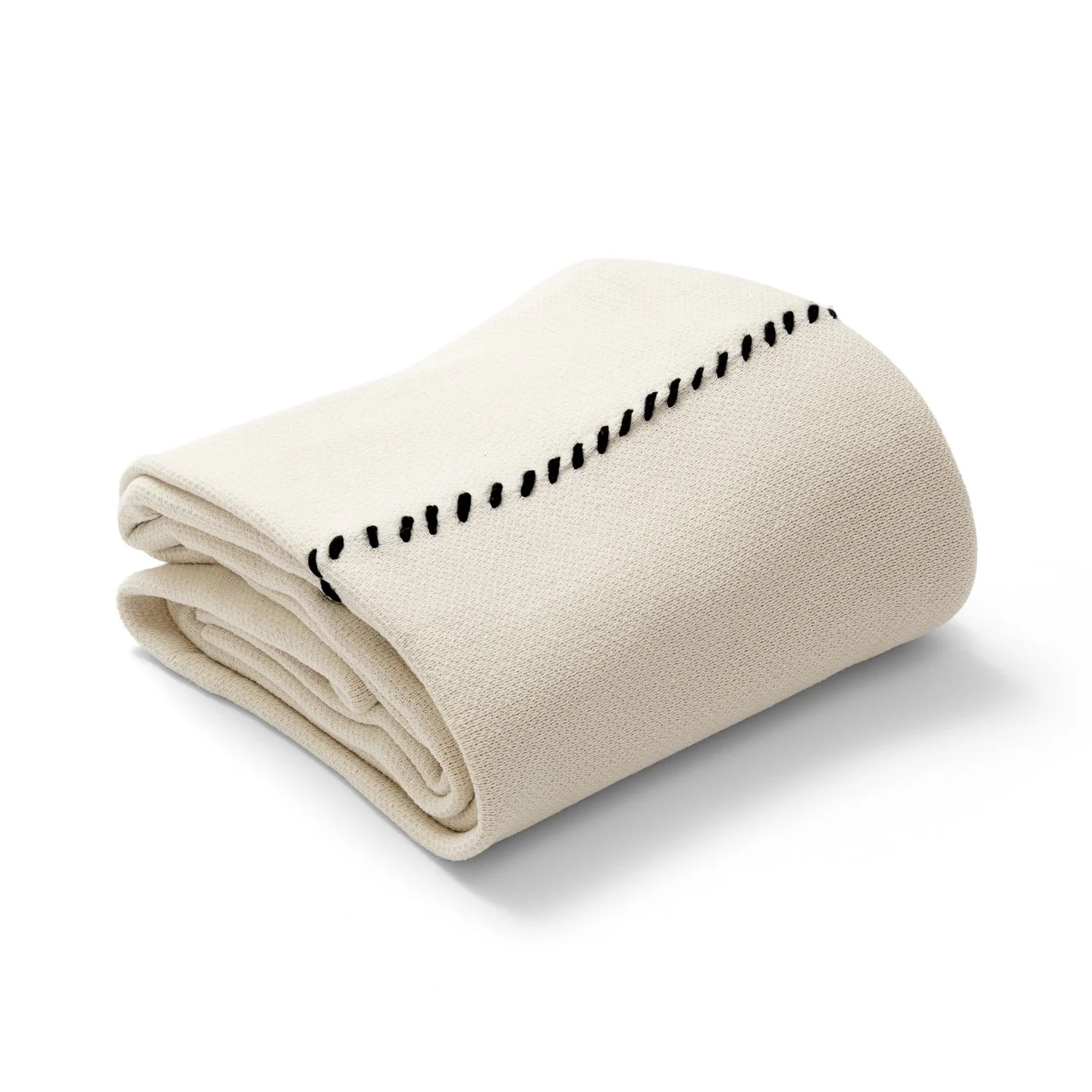 jacquard texture | greggio with nero hand-stitch