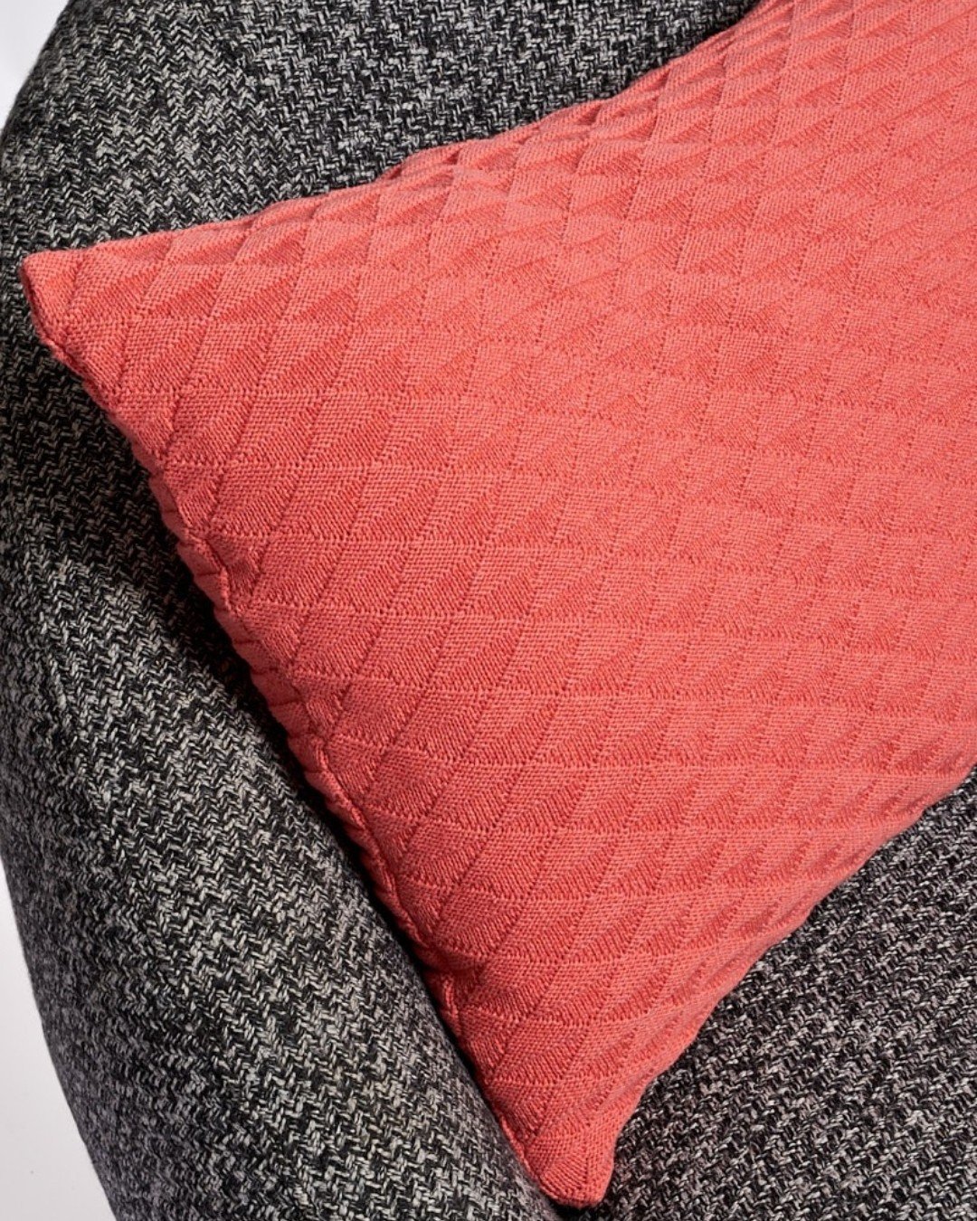 softness you can feel, durability you can trust.
pillows by blaanks are designed for spaces where comfort is part of the guest experience&mdash; and housekeeping is effortless.

featured: triangle texture in corallo

| tactile design, hospitality wel