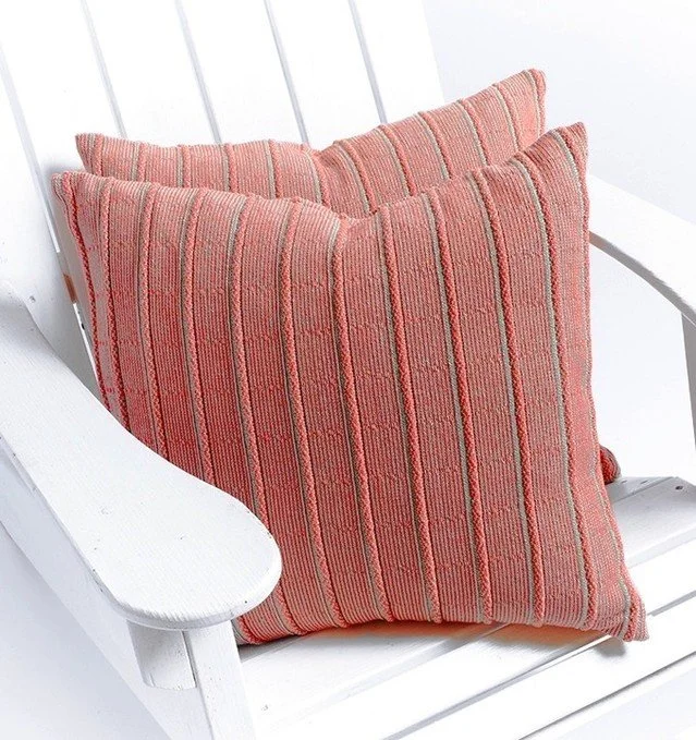 looking forward to seeing you all at HD Expo next week.

featured: rolled texture in corallo and turchese

comfort shouldn&rsquo;t be complicated. our contract knit pillows bring a residential feel to hospitality&mdash;beautiful, tactile, and thought