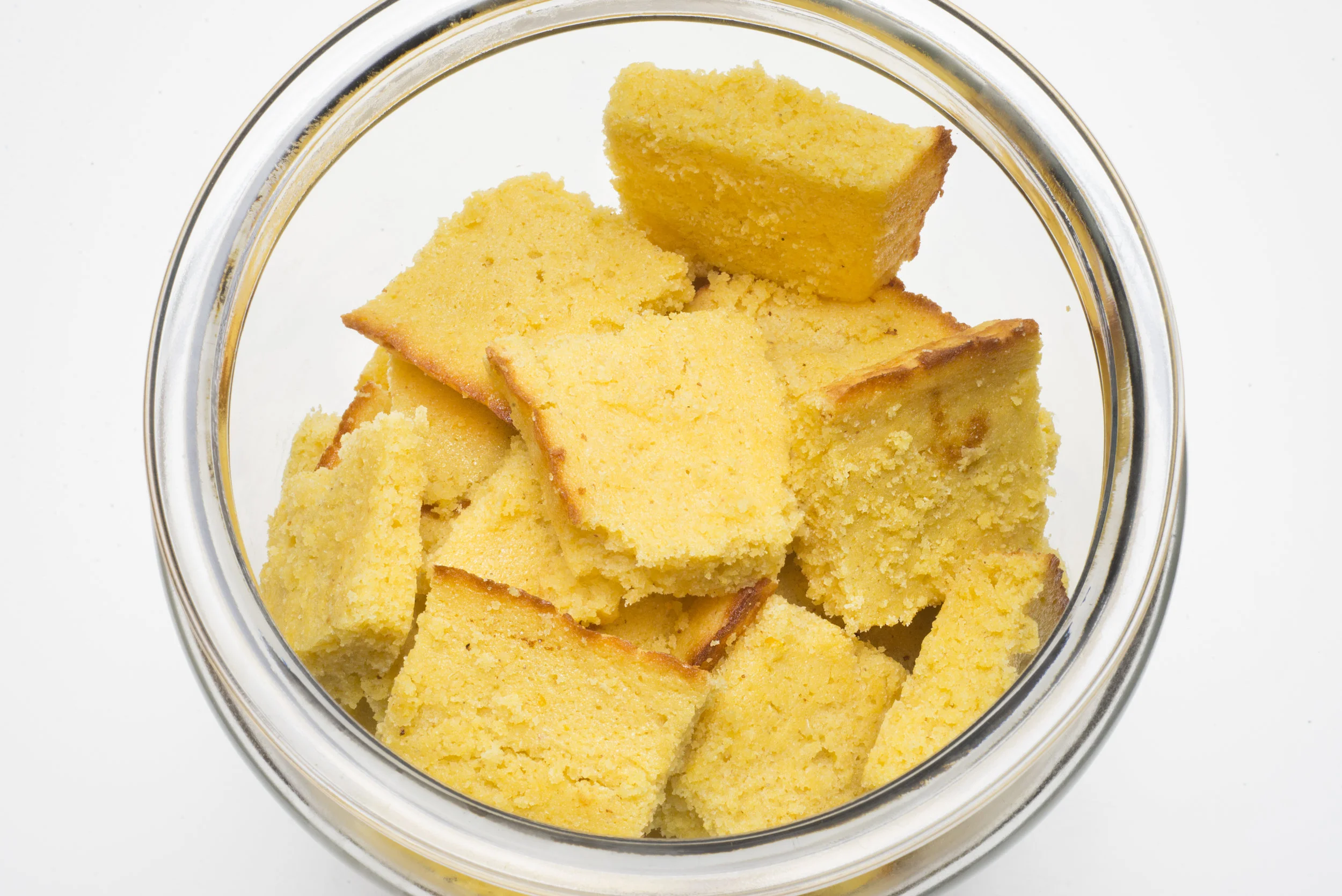 JAR OF CORNBREAD SQUARES