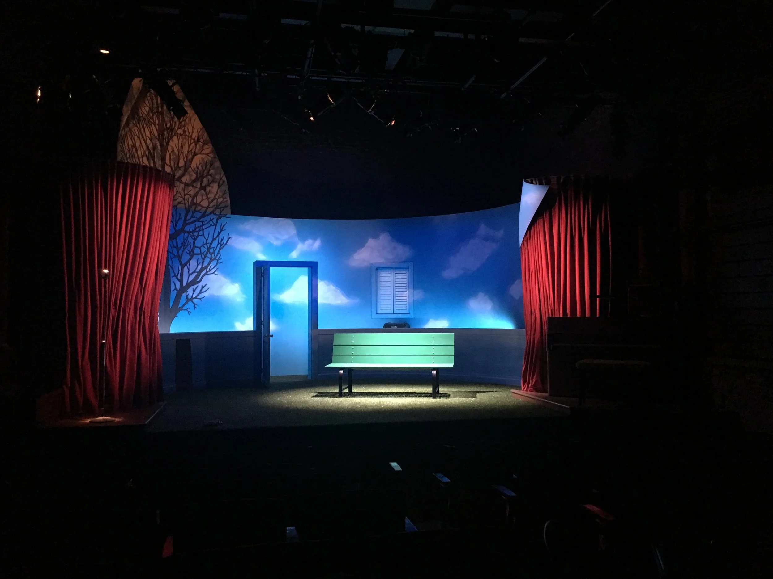 FIRST LOVE - Cherry Lane Theatre, NYC - photo by Kim Weild