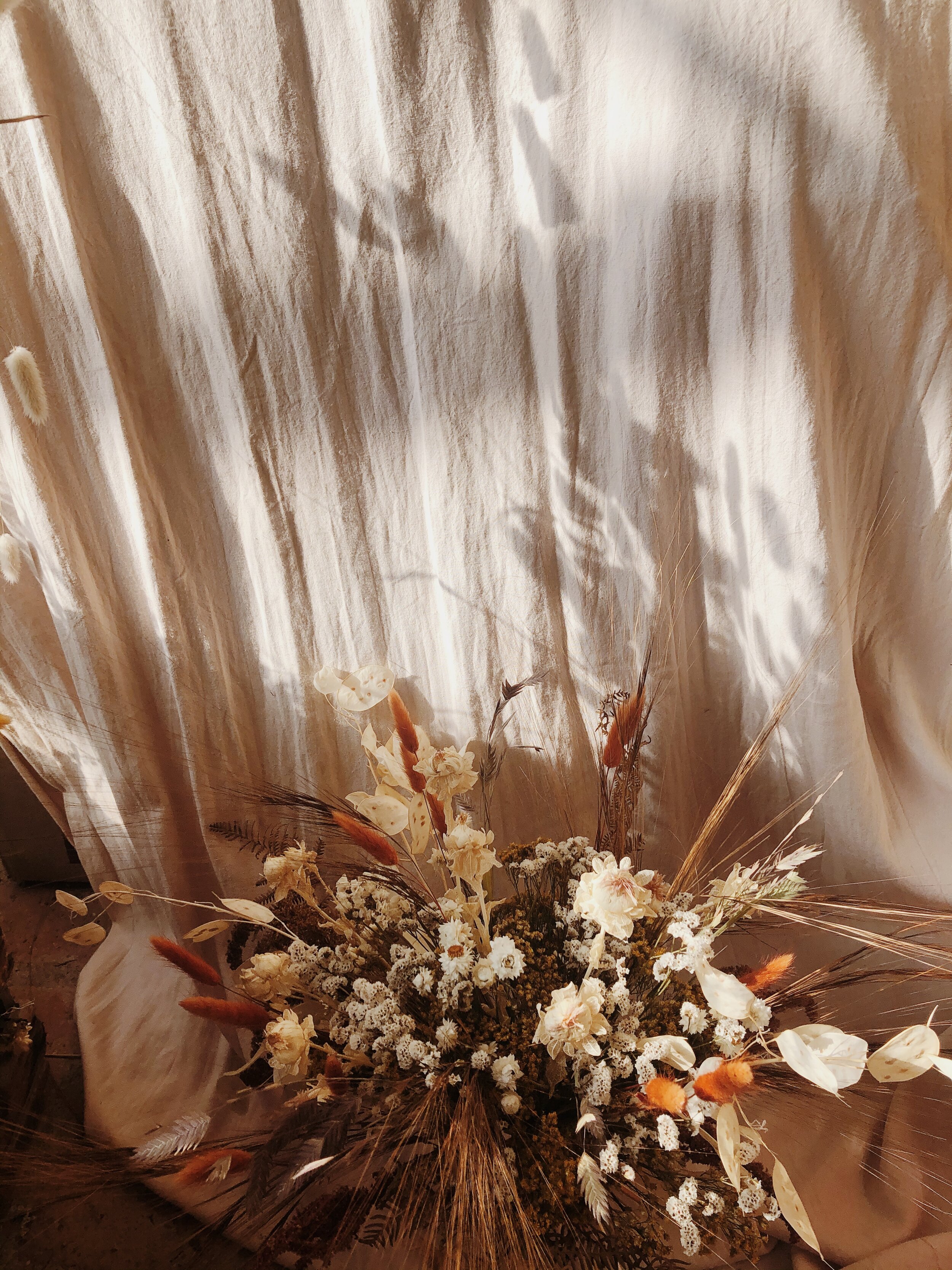 Bouquet de fleurs séchées — Atelier Prairies