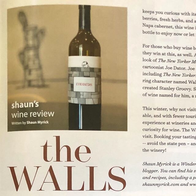 Did you know I produce a monthly wine column for a local Seattle magazine? ⁣
⁣
These articles are basic accounts of my experiences at different wineries, and a bit about a favorite wine from the tasting. ⁣
⁣
I try to post the Washington wine articles