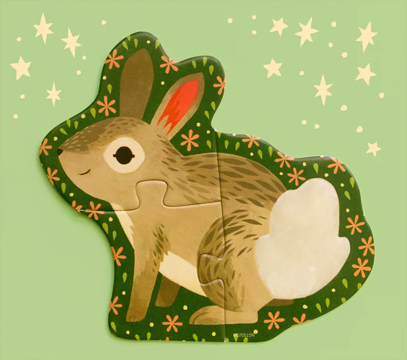 peek a boo touch and feel puzzle