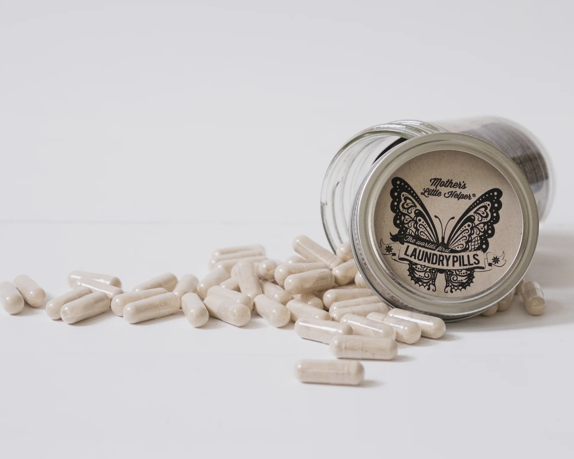 “Mother’s Little Helper” - These laundry pills make cleaning your laundry naturally a no-brainer.