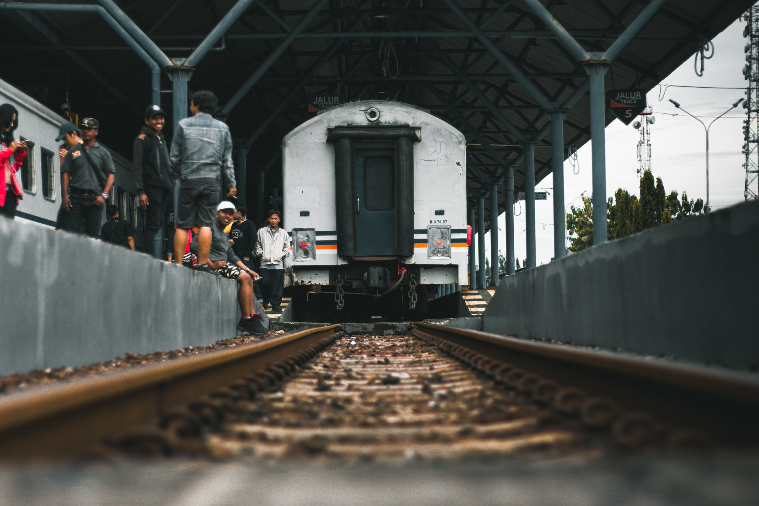 A railroad station in Indonesia. Public-Private Partnerships can continue to connect the small island to the outside world through ports, railings, and other infrastructure projects.
