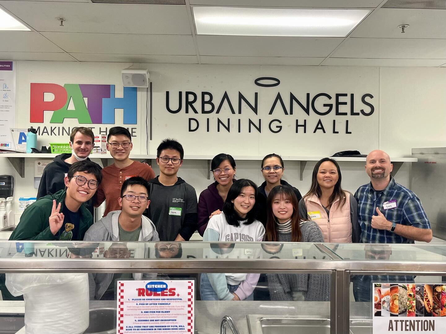 We went to the PATH during Valentine&rsquo;s Day to help serve a warm, home cooked dinner for people experiencing homelessness 😊🍽️ We&rsquo;re so thankful to meet people and hear their stories~ it was a great, eye opening experience! Let&rsquo;s go