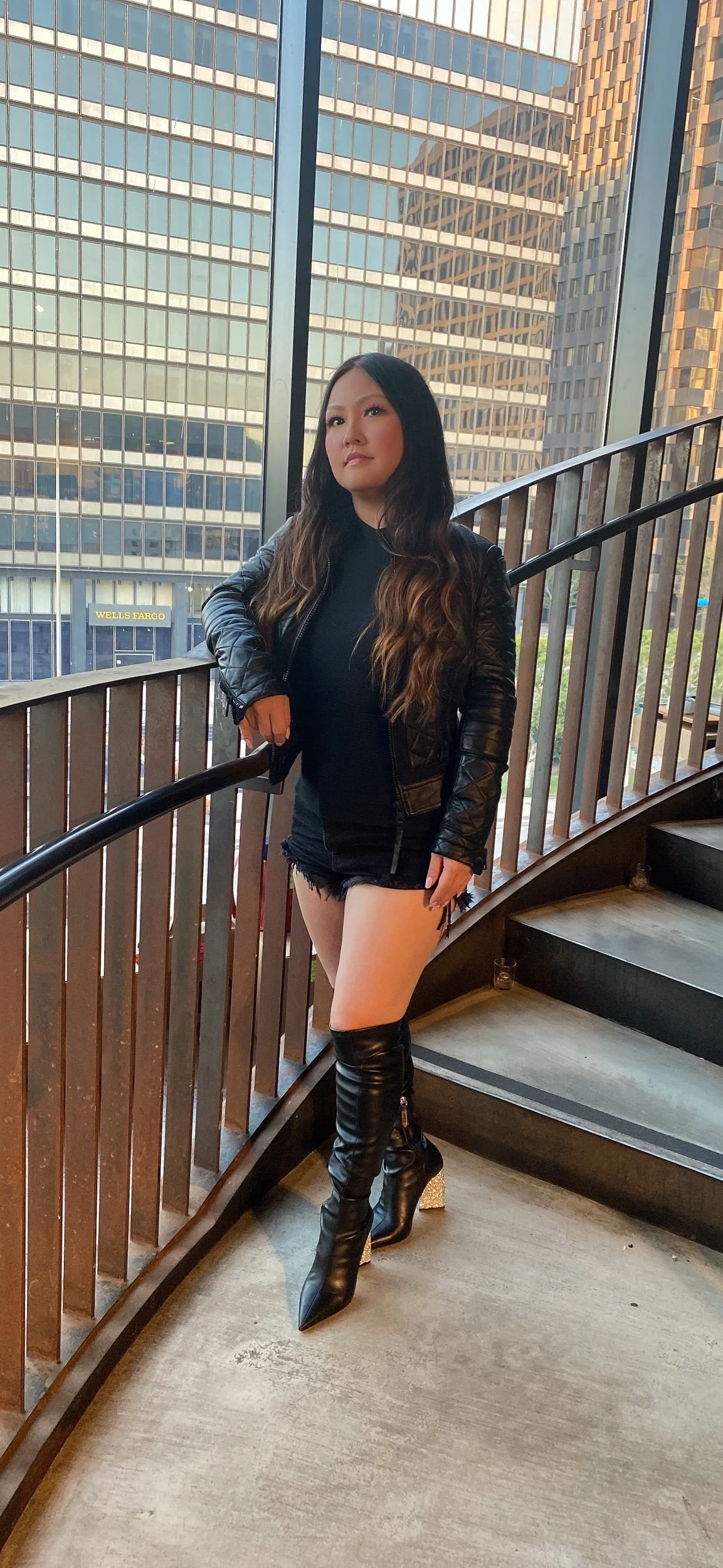 Embellished Knee-high Boots and Shorts SS 2022