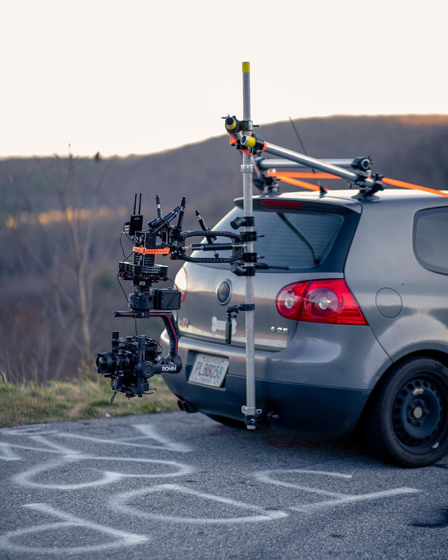 Having our follow car rig attached to a vehicle that could really maneuver through the mountains was really eye opening. The Robin 2 + Blackarm setup had zero issue with the twist and turns. 
This is making the decision for a dedicated camera car har
