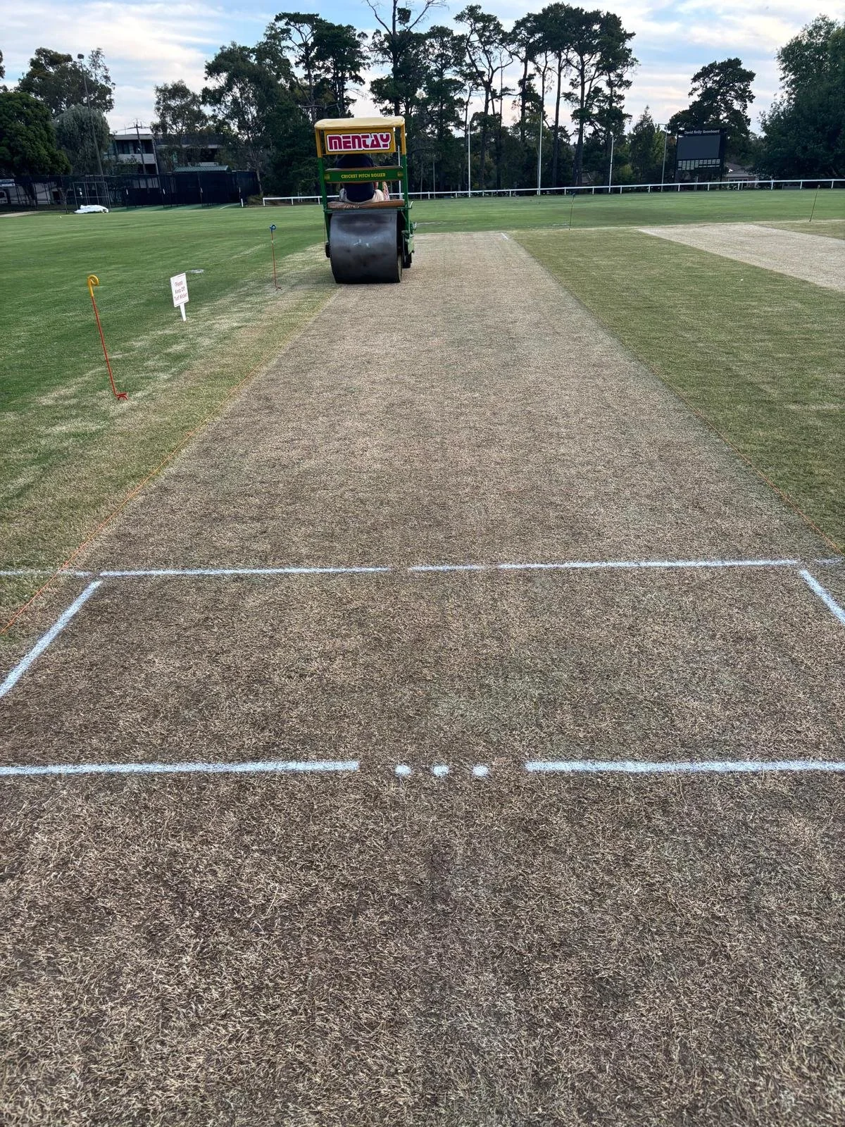 Our new pitch at Ivanhoe Park is looking great!