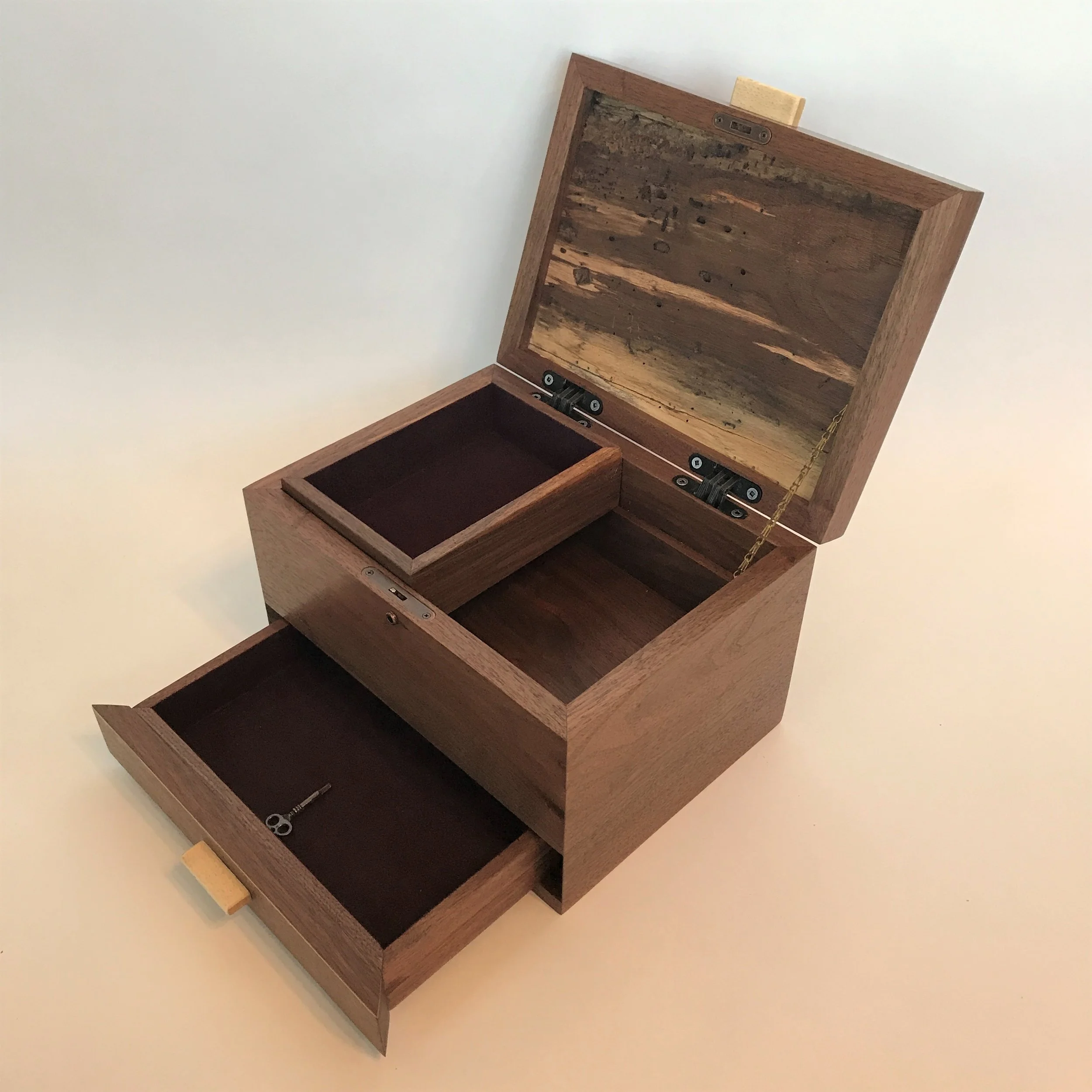 Custom Walnut Keepsake Box