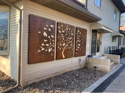Illuminated Metal Art Signage