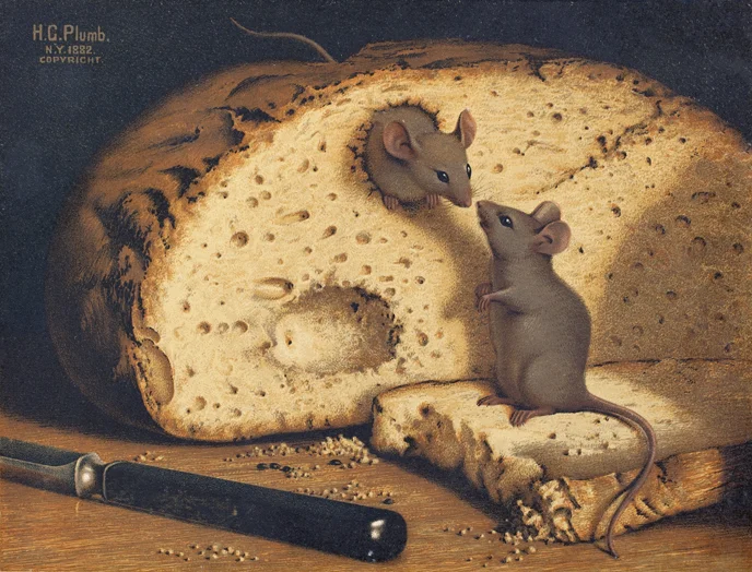  Coming Thro the Rye , 1882, chromolithograph after original watercolor