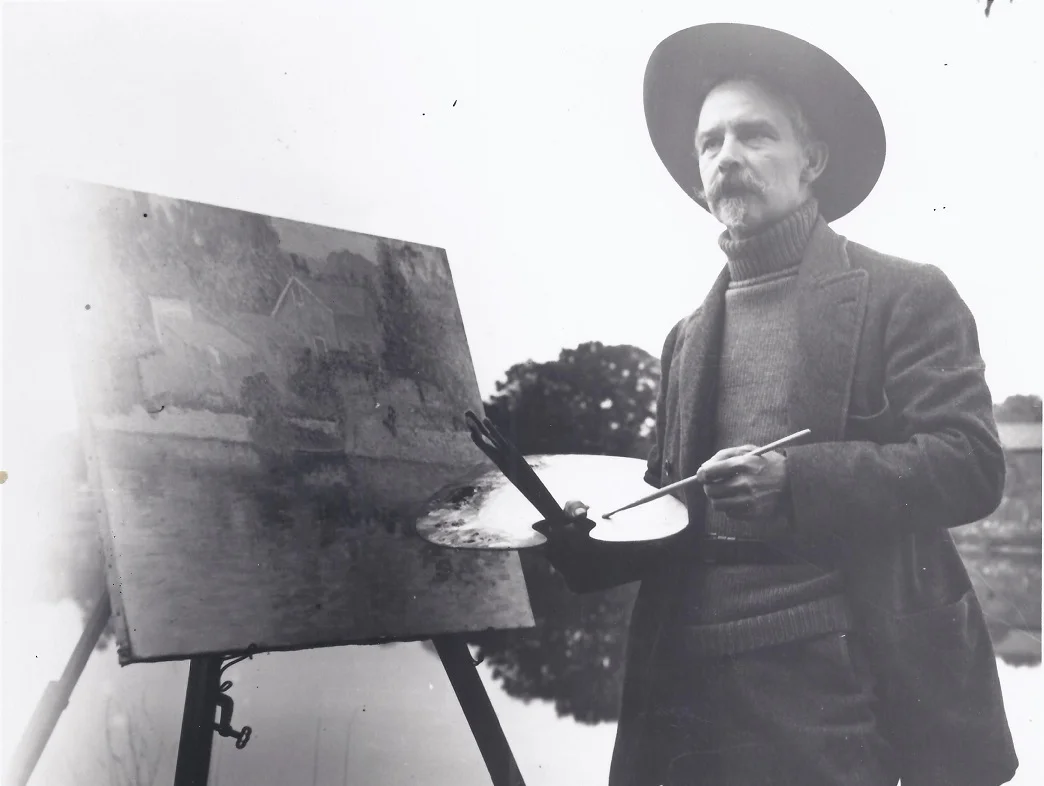  H. F. Taylor. probably in Cos Cob, CT, ca 1910