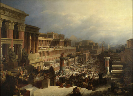 David Roberts, Departure of the Israelites, 1829