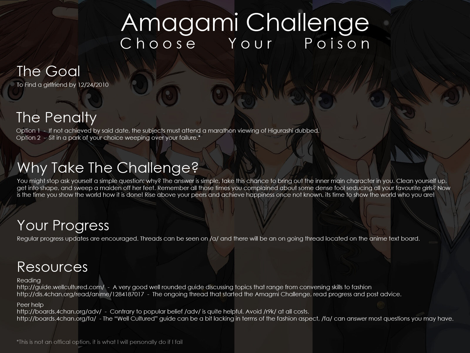 Amagami challenge