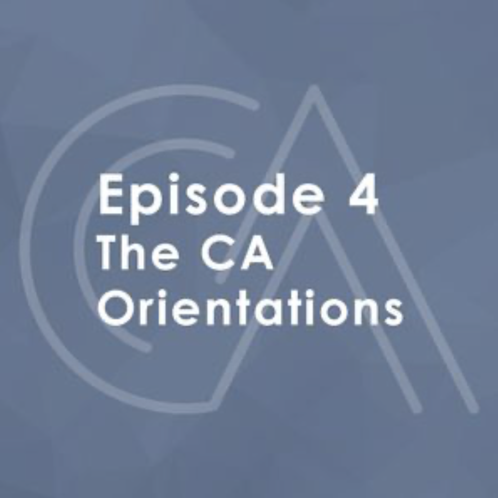 The CA Orientations on Tyler Orr’s The Constructed Awareness Podcast