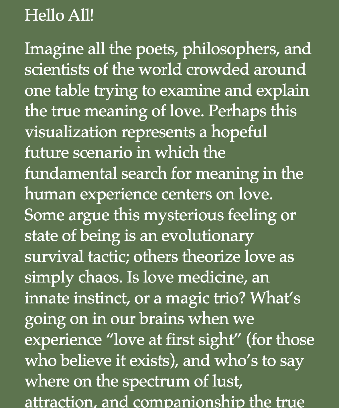 Psychology of Love + Empowerment Circle Tonight // February 20, 2024