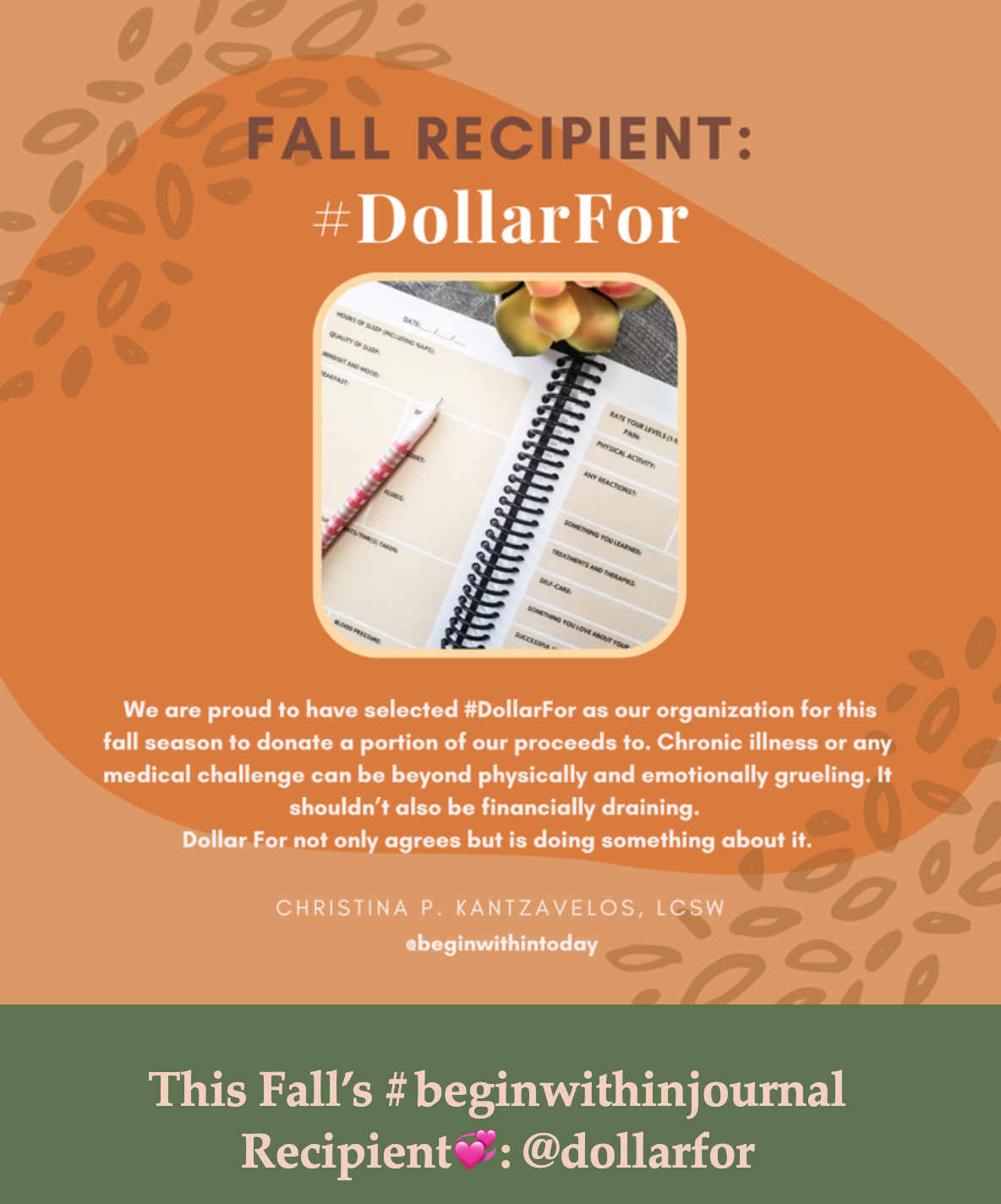 Fall's Charitable Recipient // September 27, 2022