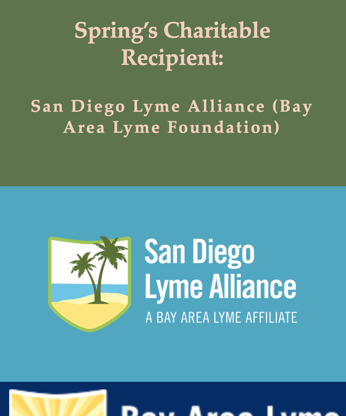 Spring's Charitable Recipient // March 22, 2022