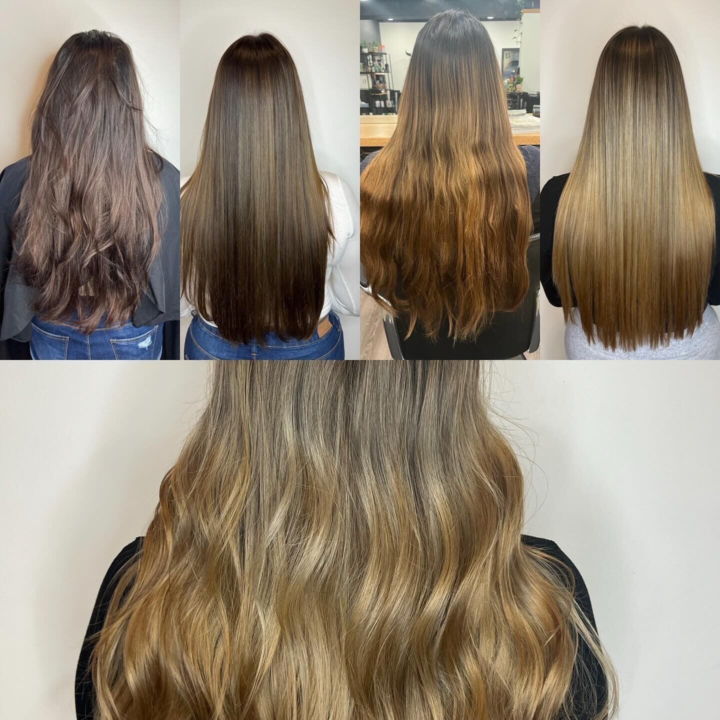 Box dye first and second session&hellip; so happy with the results so far!
It&rsquo;s CRUCIAL to approach this process slow and steady if the goal is maintain long, healthy hair in the transistion to blonde. Keep an eye out for session three in the N