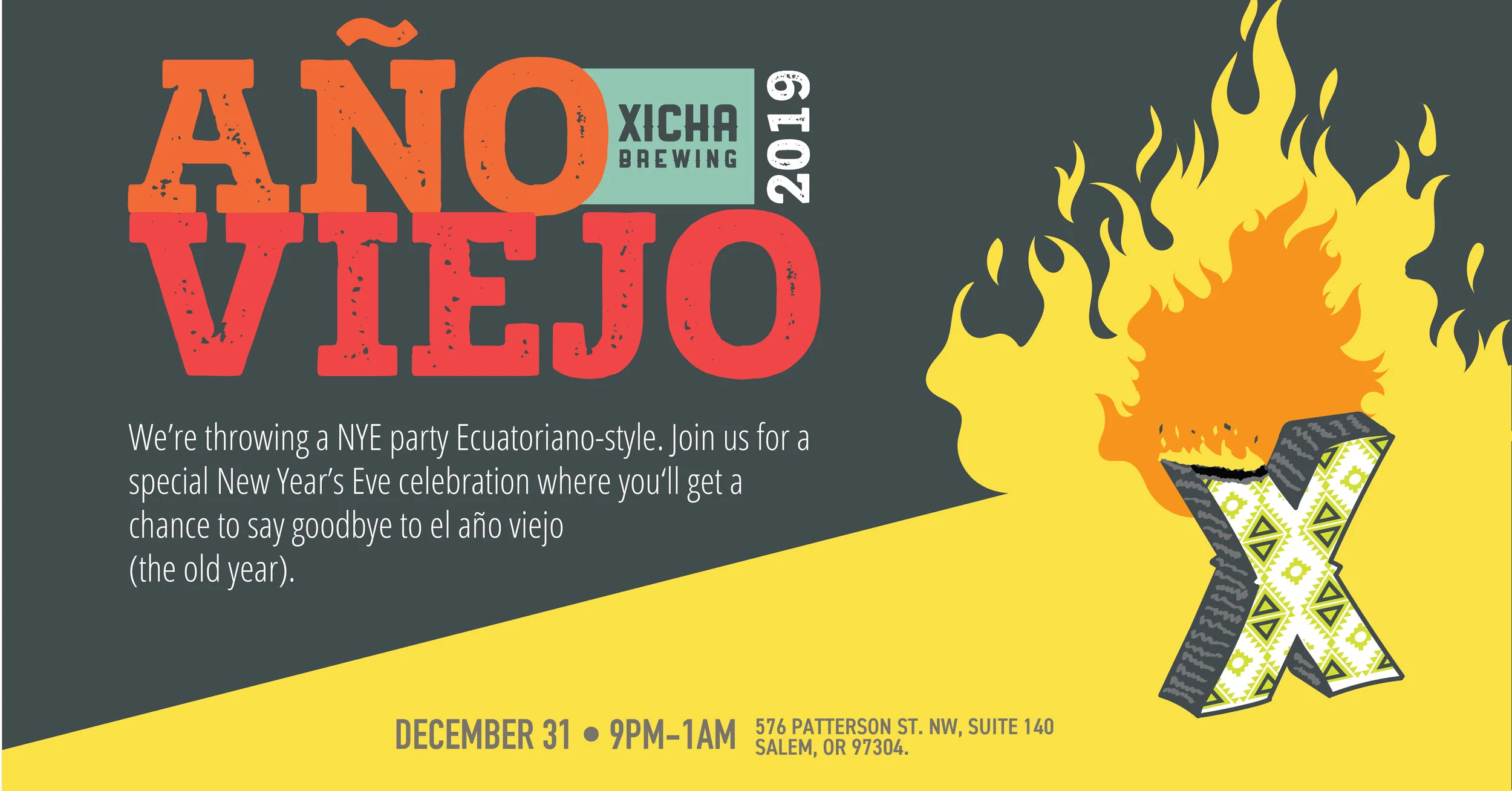 NYE Celebration | El Año Viejo | 21+ Only