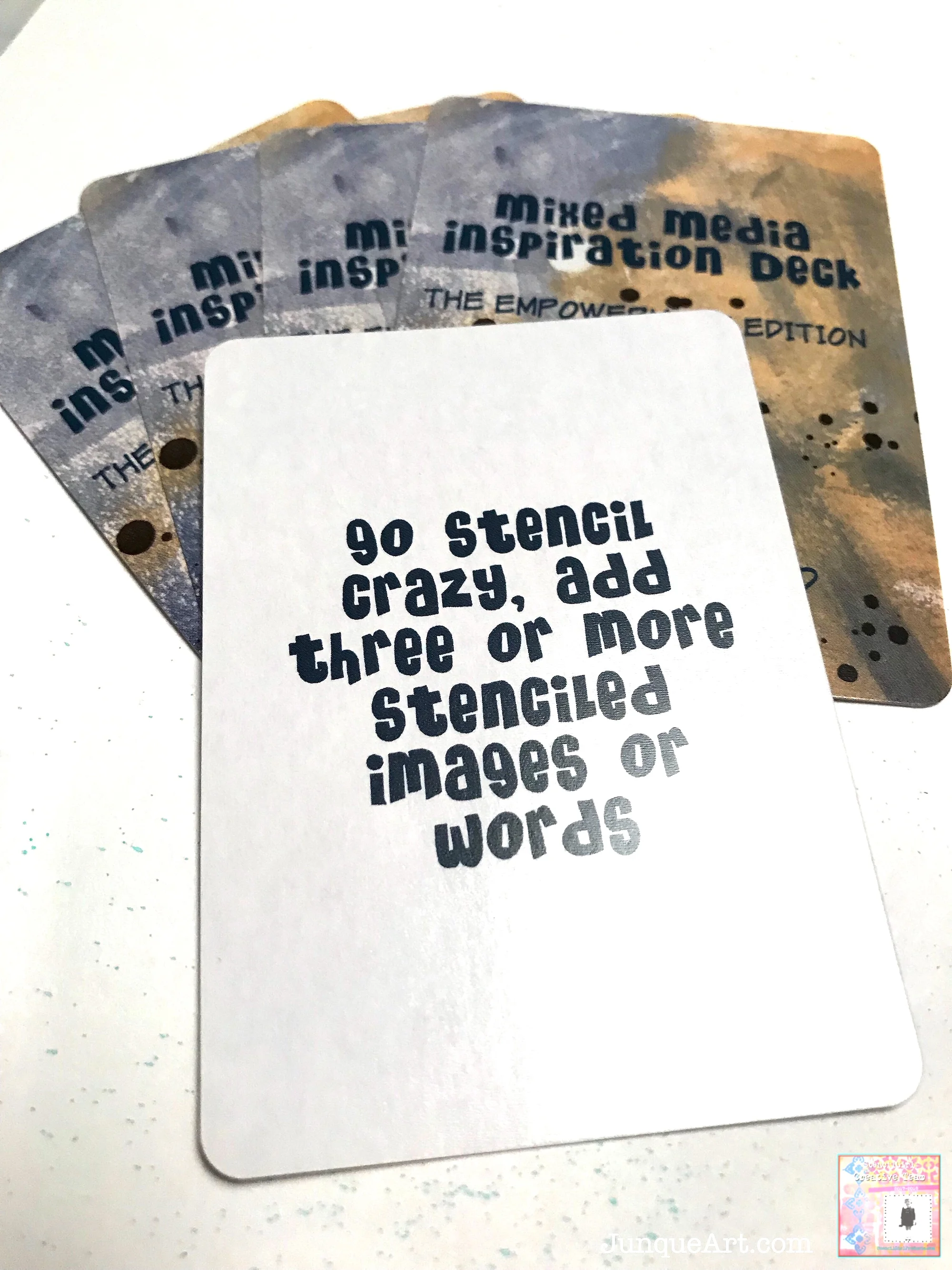 Mixed Media Inspiration With Kiala Givehand and Stencil Girl — Junque