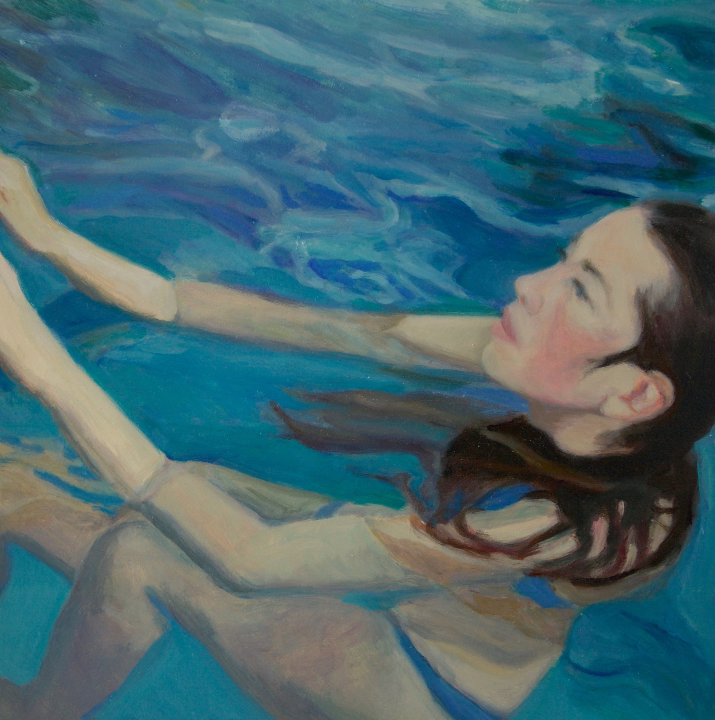 Girl in a Pool