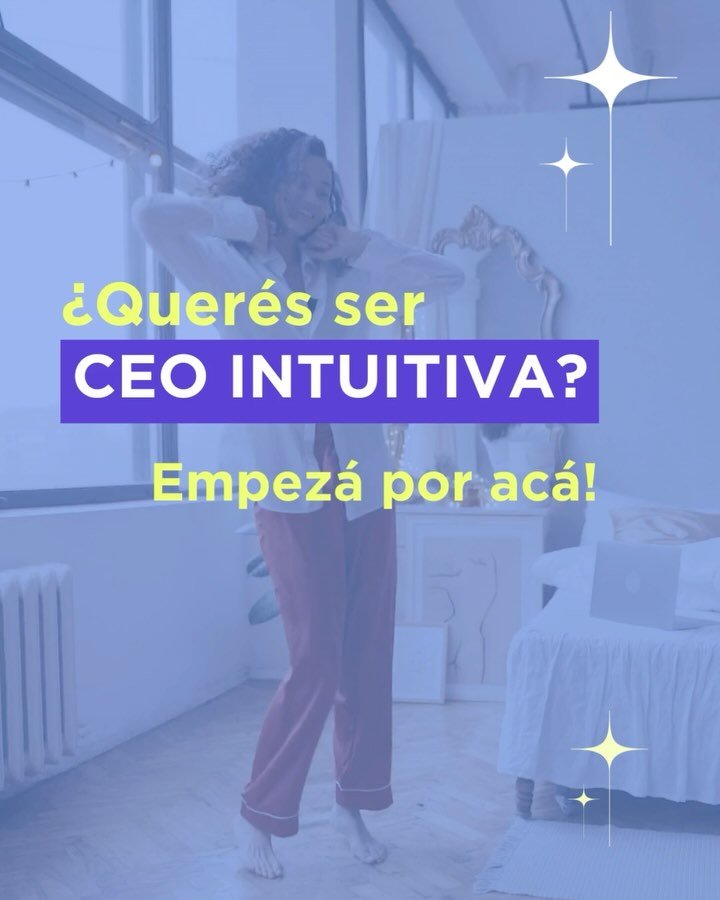 Este es tu primer paso para comenzar tu camino como CEO INTUITIVA. Ten&eacute;s a tu disposici&oacute;n 3 recursos que ser&aacute;n muy contributivos para guiarte a expandir tu intuici&oacute;n y as&iacute; conectar mejor con tu negocio para escuchar