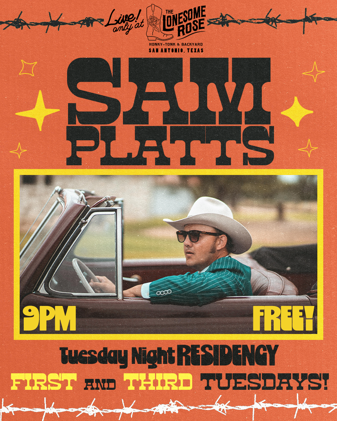 Lonesome Rose - San Antonio 